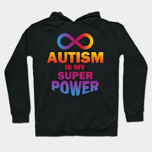 Autism is my Superpower Colorful Hoodie